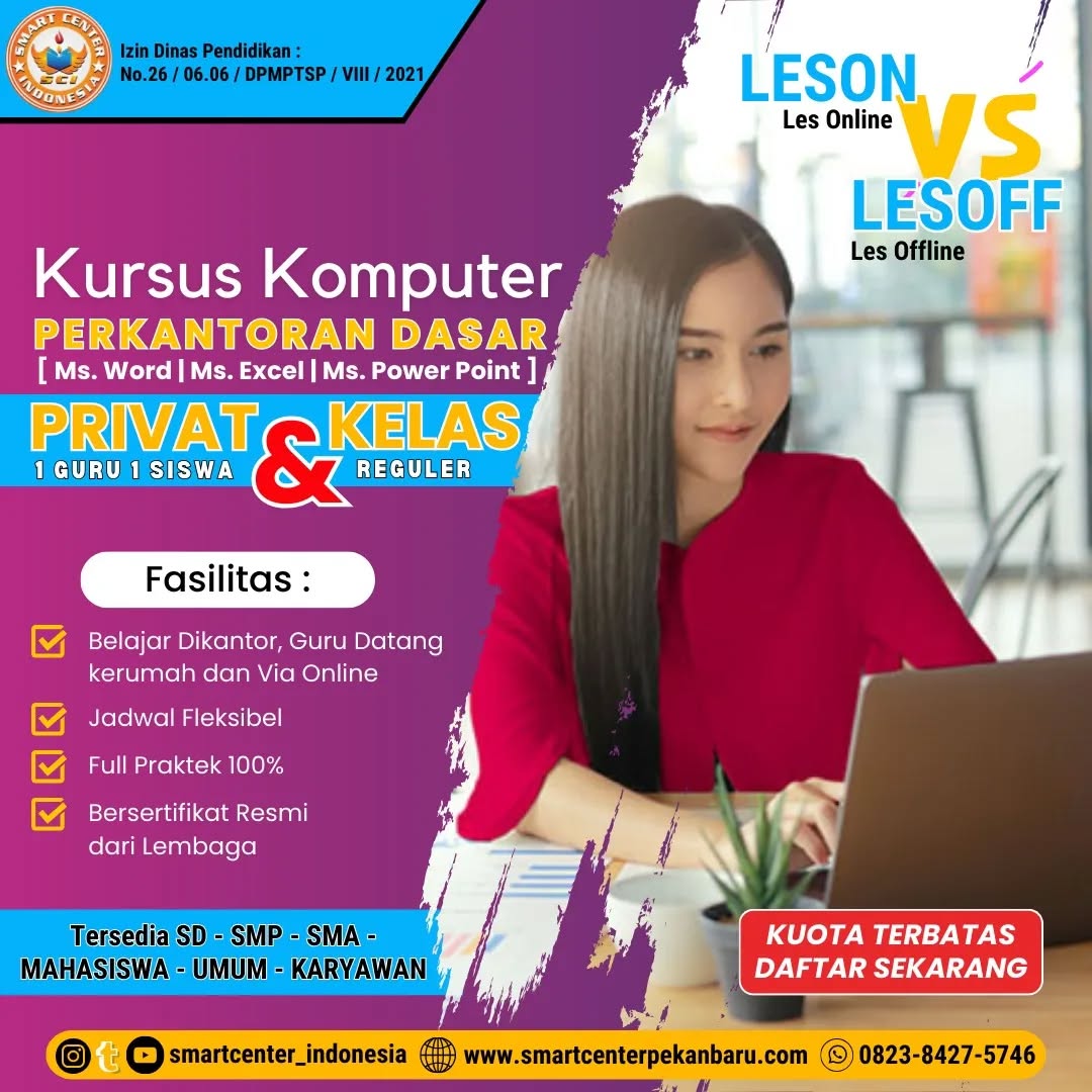 Kursus Komputer Dasar (Microsoft Office)